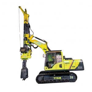 TR50 Drilling Attachment Mounted on Excavator 20 tons