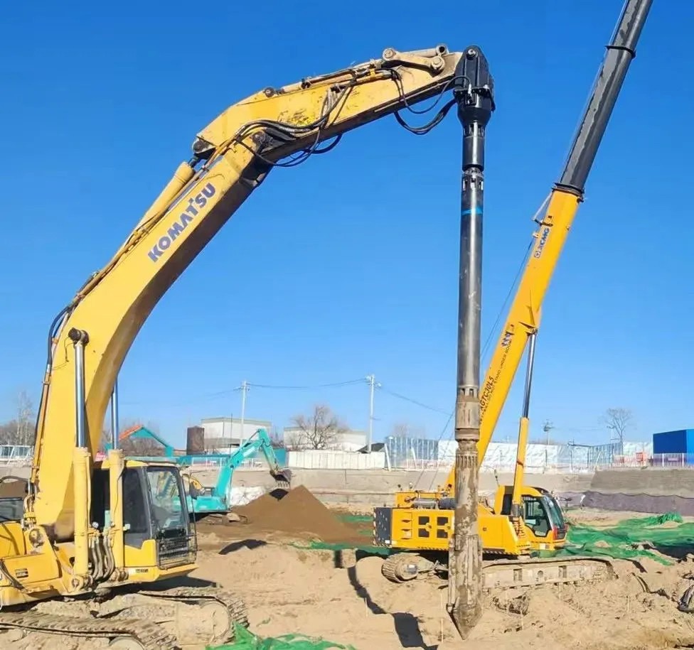 Vibro compaction attachment Vibro compaction attachment